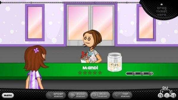 Papa's Freezeria HD/ Day 1