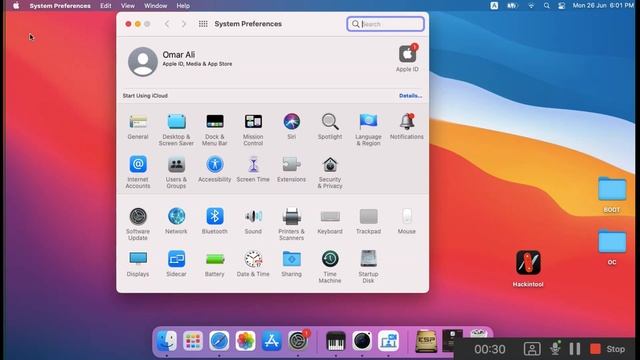 Hackintosh BigSur MacOs On Fujitsu Lifebook P727