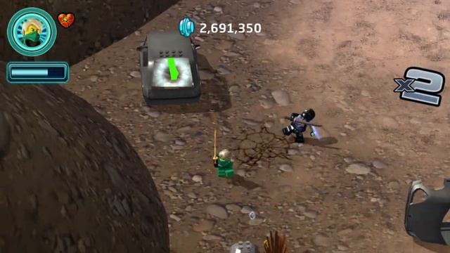 LEGO Ninjago: Nindroids - Lloyd Free Play Gameplay смотреть онлайн