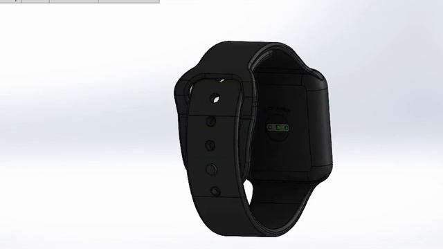 Smart watch in Solidworks смотреть онлайн