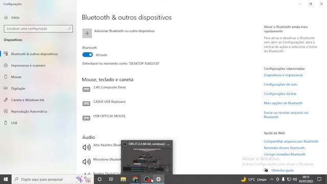 Adaptador bluetooth 5.0 para pc ( computador ) testado смотреть онлайн