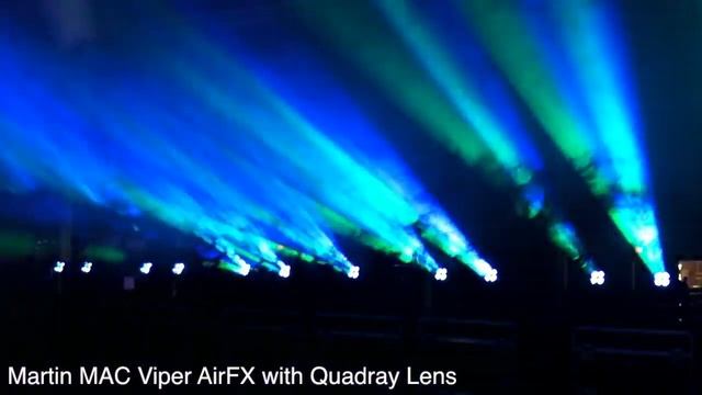 Martin MAC Viper AirFX with Quadray Lens смотреть онлайн