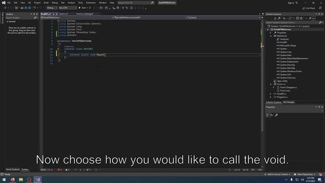 Krnl API Tutorial for WinForms (Discontinued) смотреть онлайн