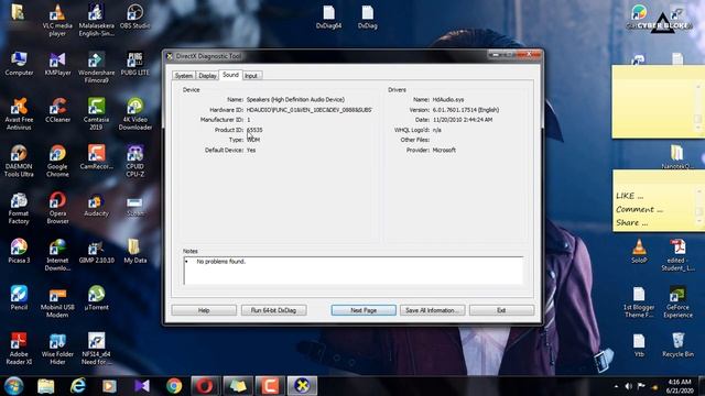 DxDiag & Display Properties Information on Windows Sinhala смотреть онлайн