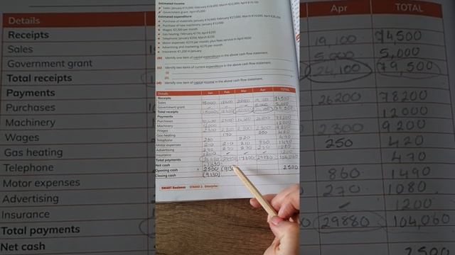 How to complete a cash flow forecast JC Business Studies смотреть онлайн