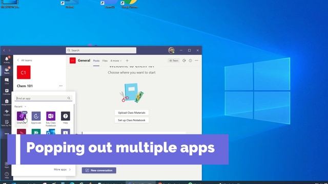 How to use Pop out apps in Teams | How to pop out a Microsoft Teams app | POP Out Apps | #PopOutApp смотреть онлайн