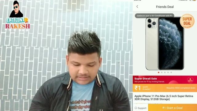 How to buy iphone 11 pro max in 1 rupee || how to buy Rs 1 product in club factory friends deal ? смотреть онлайн