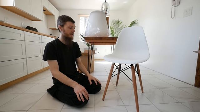 Amazing Modern Minimalist Chairs Unboxing and Assembly - Kitchen Makeover смотреть онлайн