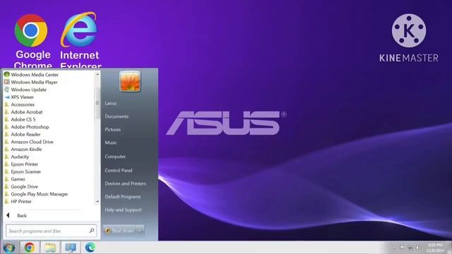 ASUS Windows 7 Professional Startup & Shutdown смотреть онлайн