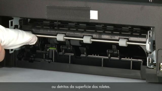 Corrigindo erro da Impressora que não coleta papel - HP Photosmart eStation (C510a) смотреть онлайн