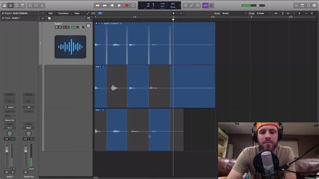 How to Make a Comp Track In Logic Pro X (How the Pros Get Perfect Takes) смотреть онлайн