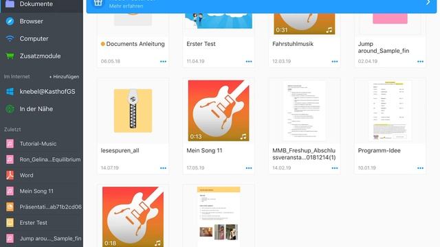 GarageBand 5 - Export des Projekts смотреть онлайн