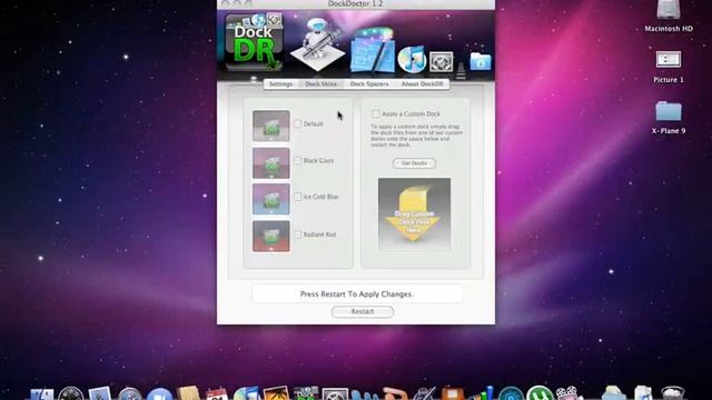 Changing the color of your dock in Mac OS X смотреть онлайн