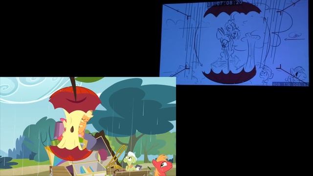 MLP:FiM SDCC 2013 Animatic vs Broadcast смотреть онлайн