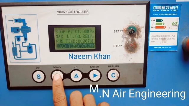 MAM 980A Electronics Controller Module & There's Keys 🗝️ (Screw Air Compressor) смотреть онлайн