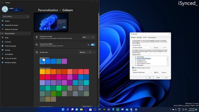 Windows 11 Sounds (two sets) - Light Mode & Dark Mode sound variants смотреть онлайн