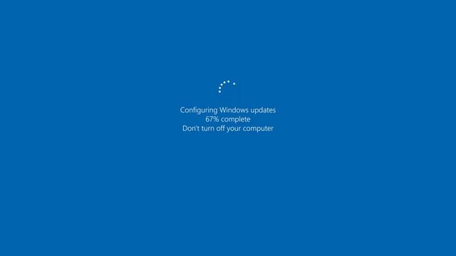 FAKE Windows Update Screen for 1 HOUR | 4:3 1440x1080 Edition смотреть онлайн