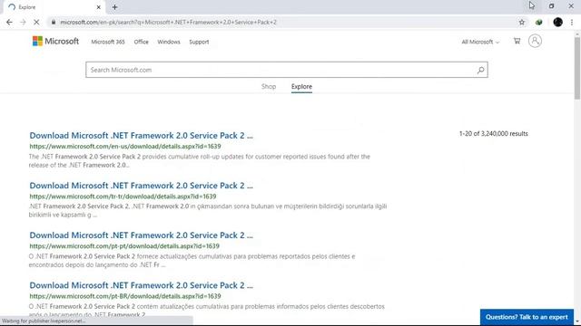 Microsoft .NET Framework 2.0 Service Pack 2 смотреть онлайн
