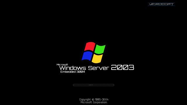 Windows Server 2003 Embedded 3004 Logo Animation Sound смотреть онлайн