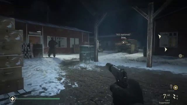 Call of Duty WWII - EASIEST Way To Kill The Commander ! (Optional Kill Target AMBUSH Mission) смотреть онлайн
