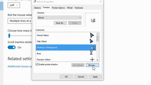 How to Change Mouse Cursor in - Windows 10 смотреть онлайн