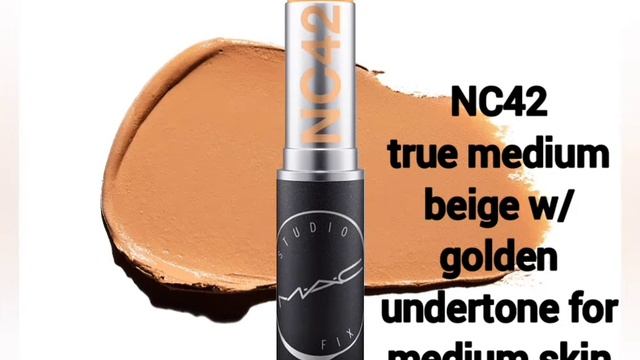 MAC Studio Fix Foundation Stick shade Guide
