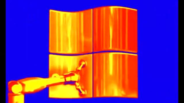 Windows Server 2003 Animation in Robot Flip смотреть онлайн