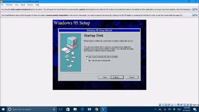 How to install Windows 95 in Virtual Box смотреть онлайн