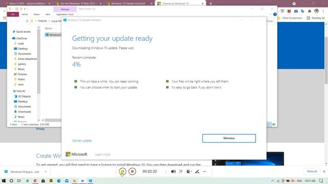 How to Download Windows 10 any Updates Manually Microsoft Update Assistant. смотреть онлайн