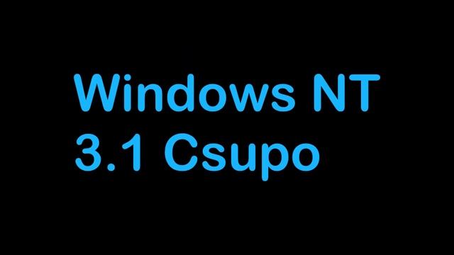 Windows NT 3.1 Csupo Logo смотреть онлайн