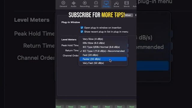 Logic Pro Tip 3 | Change Meter Speed #music #musicproducer #audio смотреть онлайн