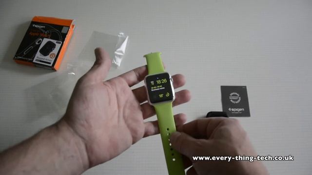 Spigen Rugged Armor Case For Apple Watch Unboxing смотреть онлайн