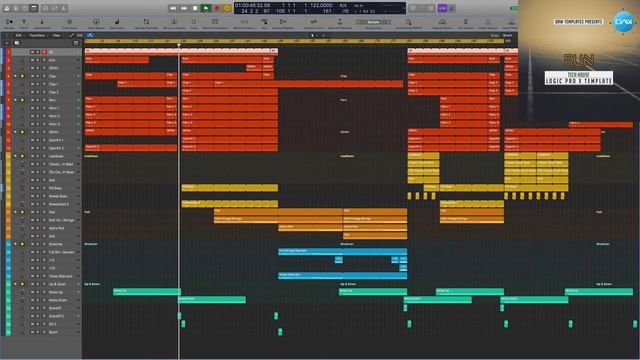 Logic Pro X Template Run смотреть онлайн