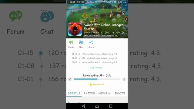 How to Download & Install Sword art Online Integral Factor Android/iOS Free смотреть онлайн