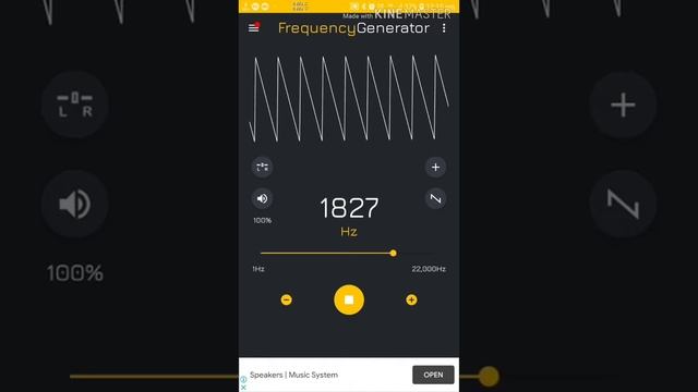 Frequency Sound Generator (1Hz to 22000Hz) смотреть онлайн