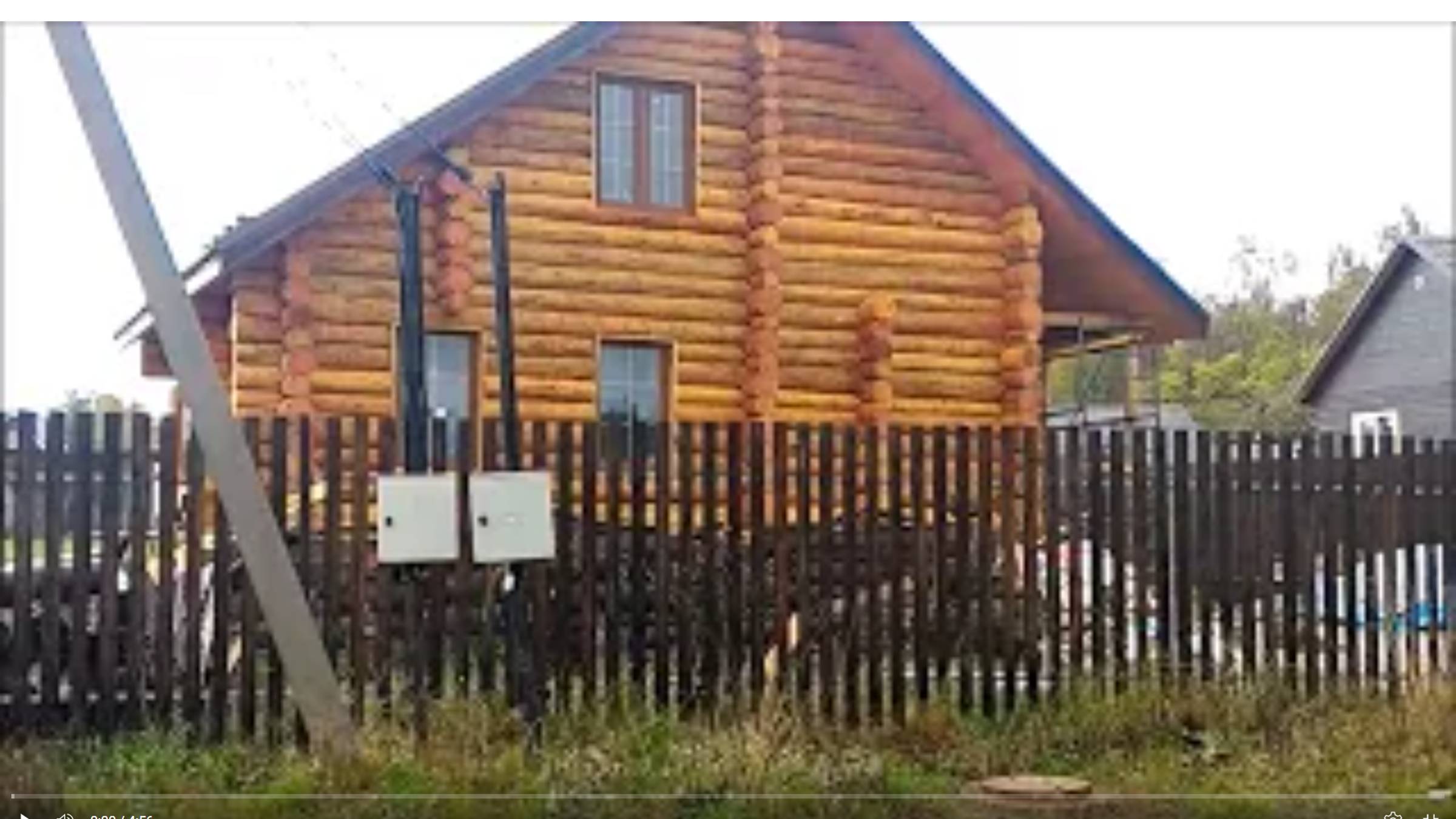 Собрал сруб - обработай от потемнения и грибка. Оцени работу антисептика на срубе более 2-х лет. смотреть онлайн