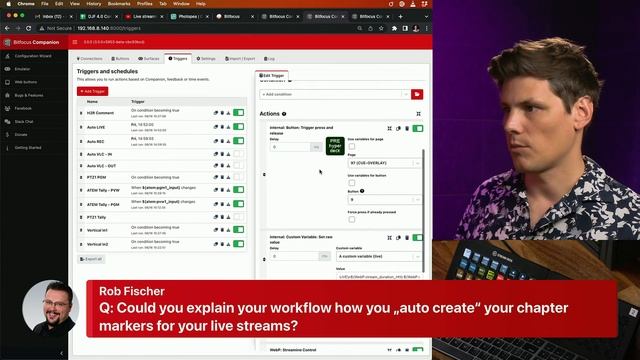 Companion variable-dependent buttons| DJF Live E53 смотреть онлайн