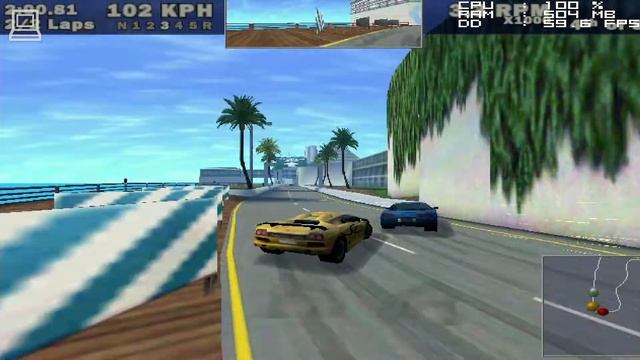 Need For Speed 3 Gameplay SiS 330 Mirage смотреть онлайн