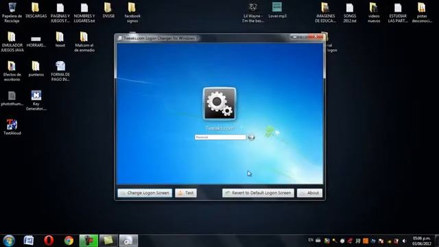 Como cambiar la imagen de inicio de sesión (Windows 7) смотреть онлайн