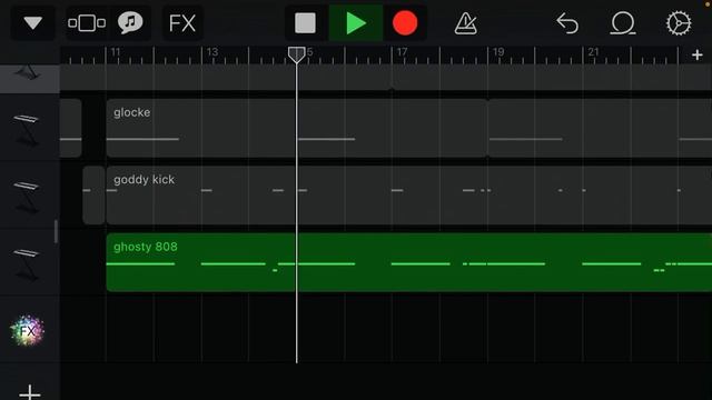 OFB- Daily Duppy inspired Drill Beat on garage band Mobile смотреть онлайн