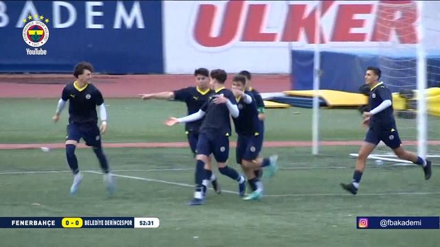 MAÇ ÖZETİ: Fenerbahçe 4-0 Belediye Derince Spor | U16 смотреть онлайн