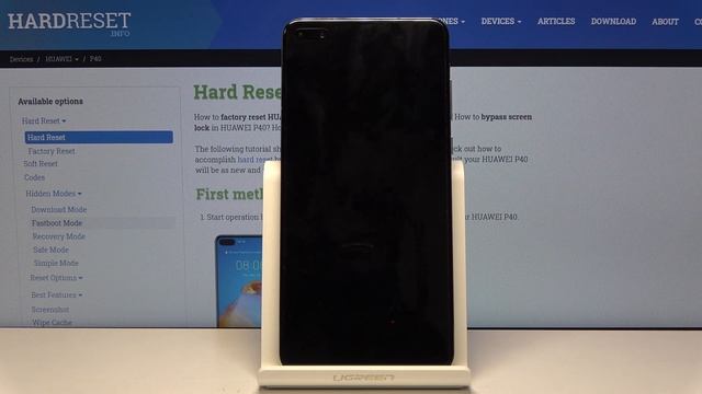 Safe Mode HUAWEI P40 - Exit Safe Mode Instructions смотреть онлайн