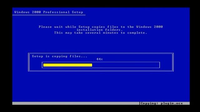 Windows 2000 Professional - Installation in VMware Hindi смотреть онлайн