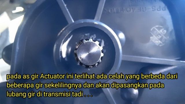 Cek Shift Transfer Actuator 4WD ISUZU DMAX