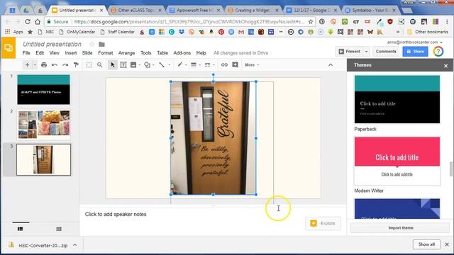 Create a Photo Slideshow in Google Slides смотреть онлайн