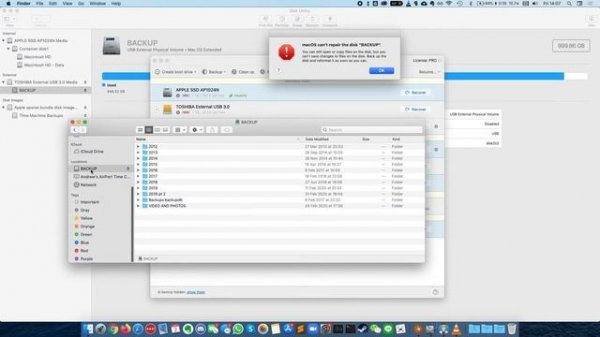 Hard Drive Mount Error Mac Data Recovery | Could not mount com.apple.DiskManagement.disenter error0