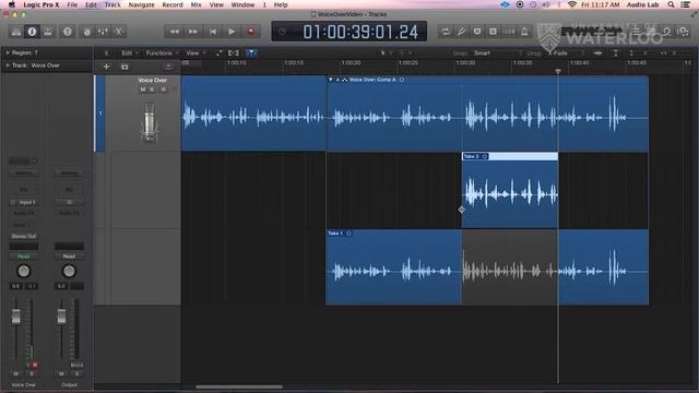 Audio Lab Tutorial - Logic - 1.6 - Quick Swipe Comping (Logic Pro X) смотреть онлайн