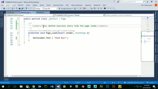 COMP229 - F2016 - Lesson 1 - Part 3 - Broadcast смотреть онлайн