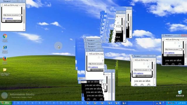 Run"You are an idiot"virus in Windows XP смотреть онлайн