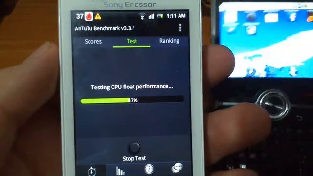 Xperia Mini Pro - Benchmark - AnTuTu 3 смотреть онлайн